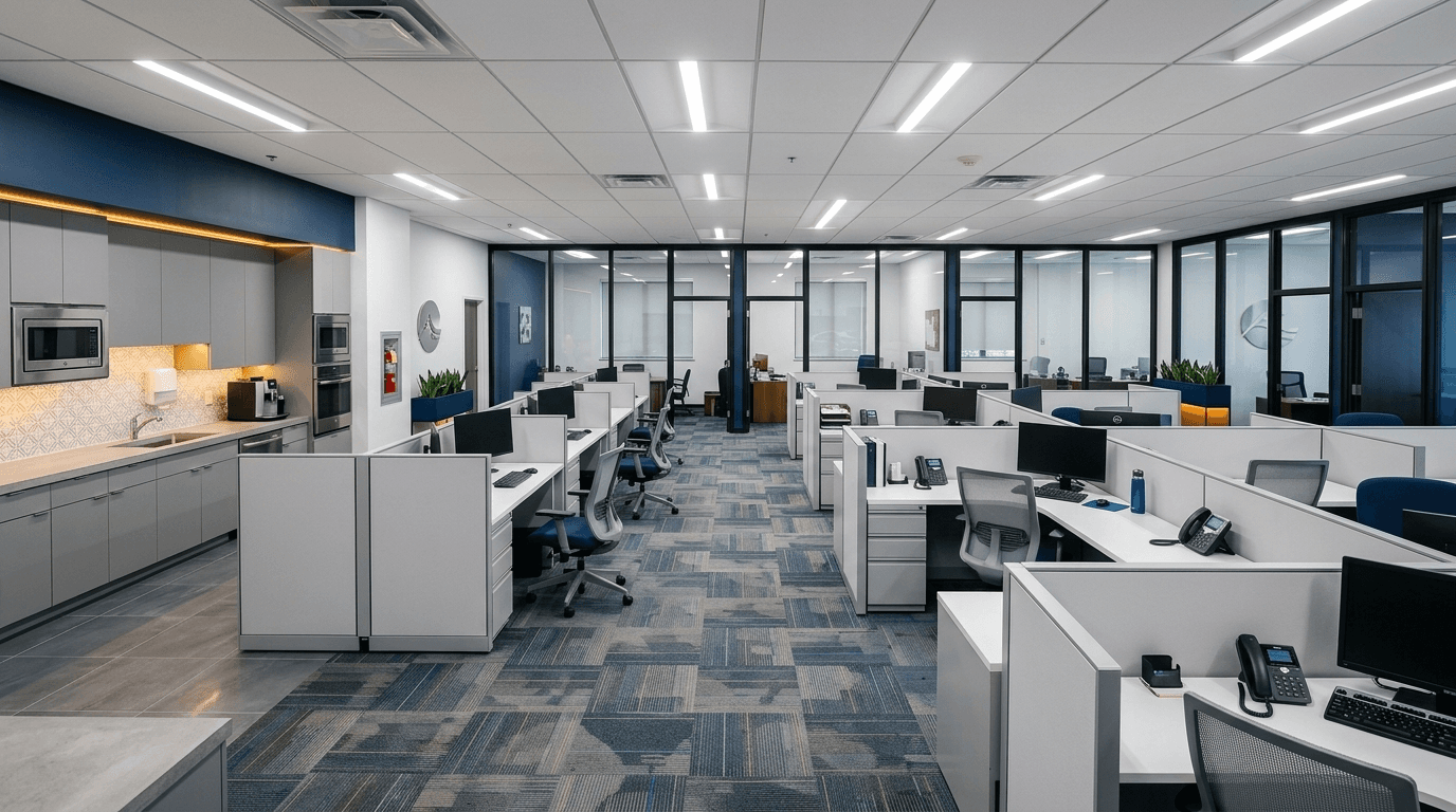 Commercial Office Transformation after