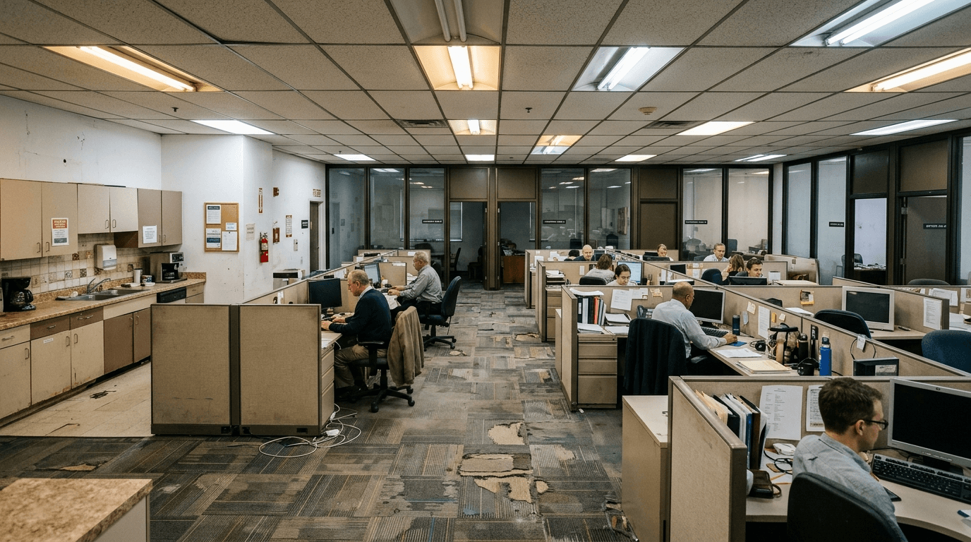 Commercial Office Transformation before