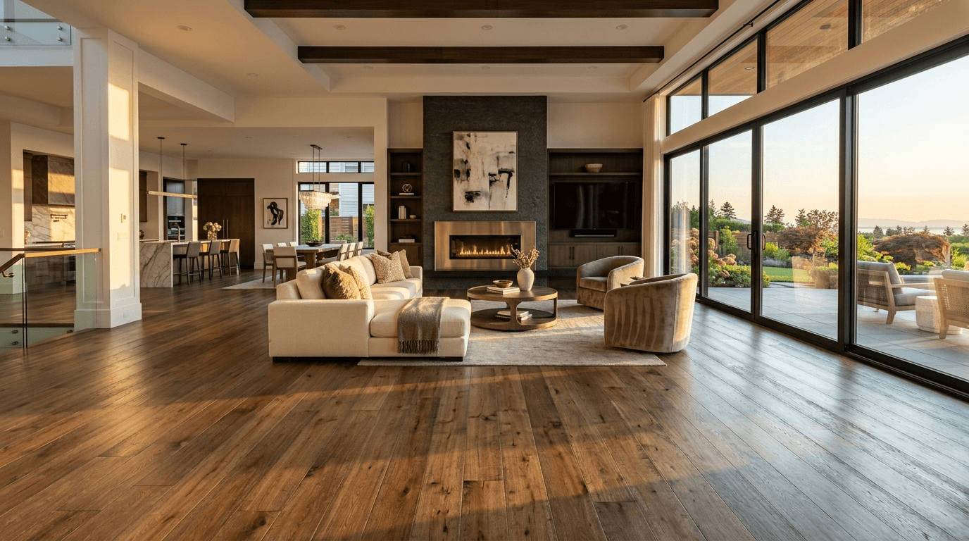 Wide Plank Oak Great Room